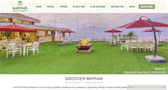 Desktop Screenshot of mayfairhotels.com
